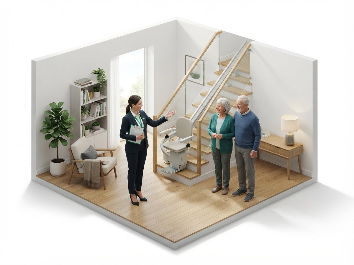 Presupuesto gratuito para silla salvaescaleras